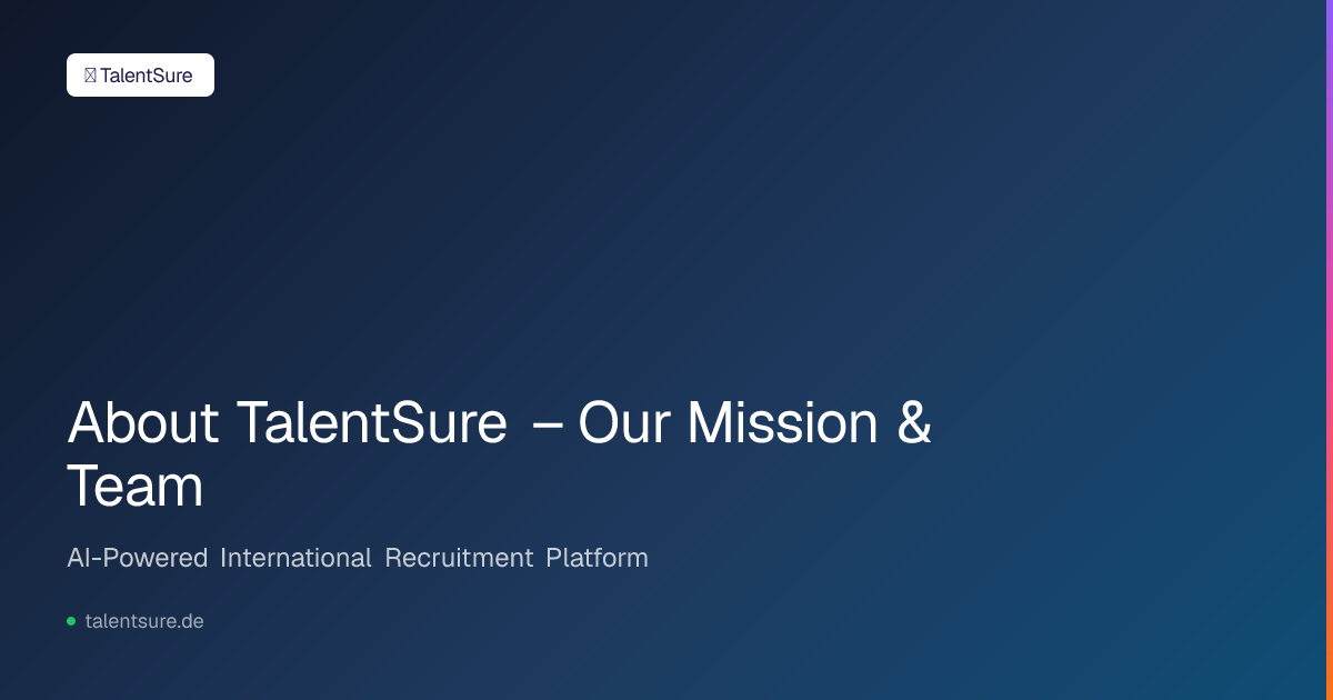 About TalentSure – Our Mission & Team – TalentSure